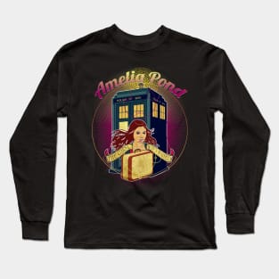 AMELIA POND THE GIRL WHO WAITED Long Sleeve T-Shirt